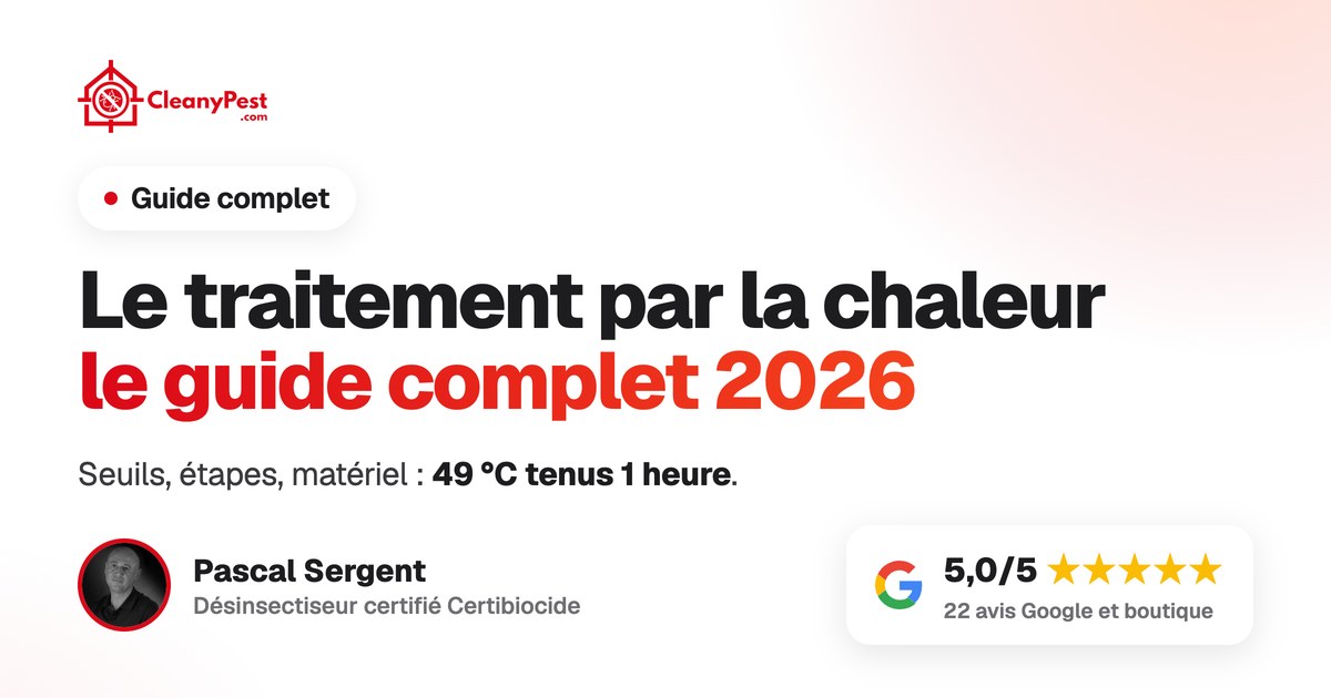 Canapé, sommier et chaises dans la tente CleanyPest avant un traitement thermique