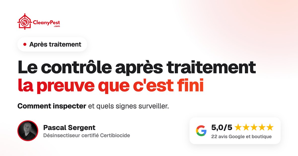 Tente CleanyPest XXL de 8,5 m³ avec son concepteur à côté