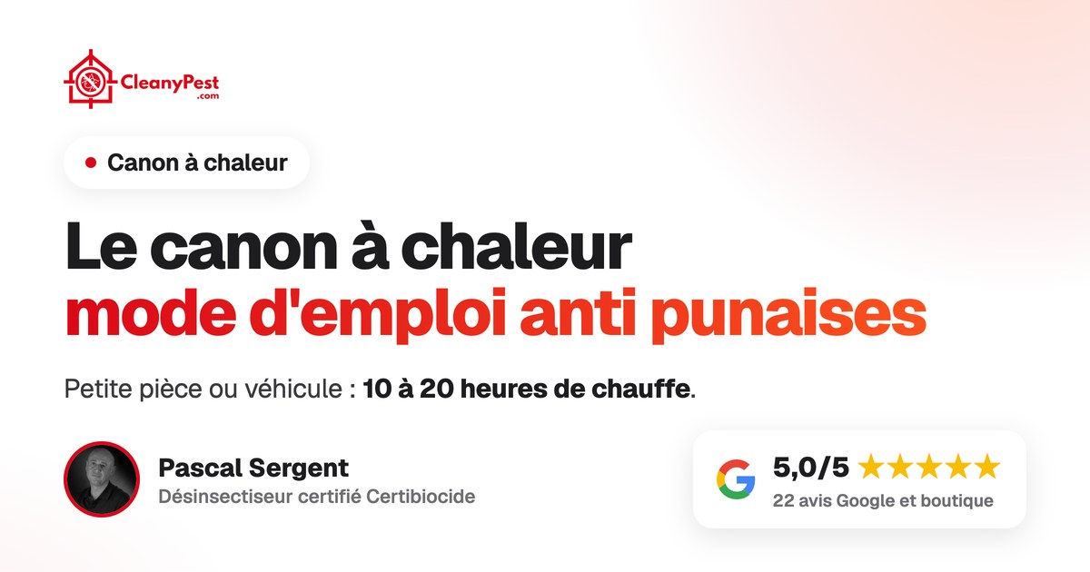 Tente chauffante CleanyPest gonflée dans un salon, prête pour la chauffe