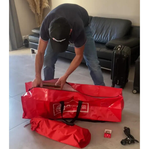 Mise en place de la tente chauffante Cleany Pest XS